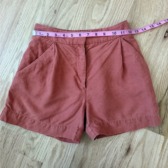 Aritzia Wilfred Linen Lyocell Shorts Size 0 - Picture 5 of 9